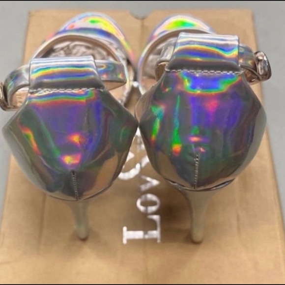 Love Women's Holographic Sandals - Picture 3 of 7